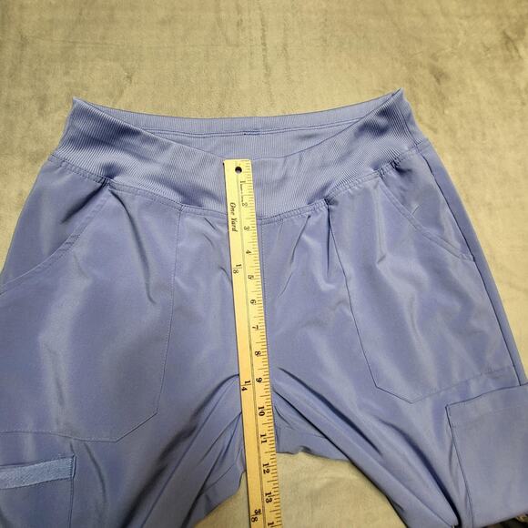 Dickies Pants Womens Medium DK005P Cargo Scrub Workwear Stretch Petite Nursing - Picture 6 of 10